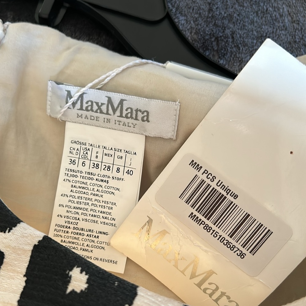 Max Mara sleeveless animal print dress new with tags - Picture 3 of 6